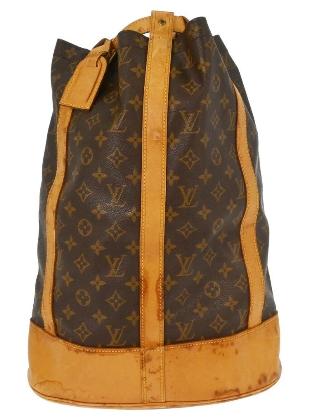 Best04 LOUIS VUITTON RANDONNEE GM DRAWSTRING BAG MONOGRAM M42244 004A2 YQ08377